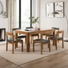 31034776_alt01 Aylesford Dining Chair, Oak and Faux Leather